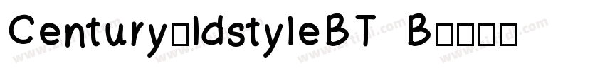 Century0ldstyleBT  B字体转换